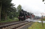 Sonntag 21.09. 14 :Dampflok – Sonderzug macht am Bahnhof Neheim Hüsten einen Wasserhalt
