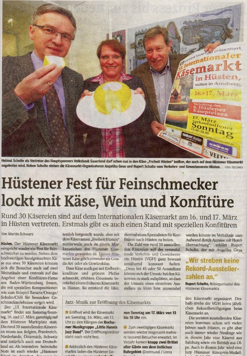 Käsemarkt 2013 in der Presse