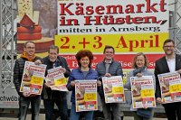 Hüstener Käsemarkt: Vorstellung der Plakate